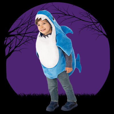 Costume de bébé requin